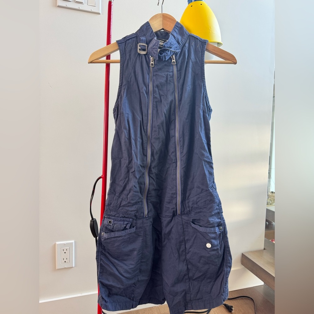 G-Star Women's Blue Denim jumpsuit